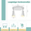 Ceiling Spotlight Gu10 White Modern Acrylic Rotatable 355° Dajonique-1829890763