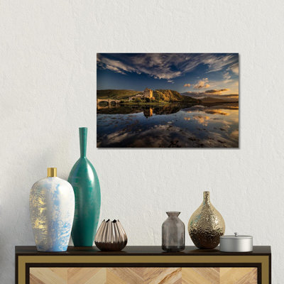 Miroir des îles - reproduction d'art murale - toile tendue