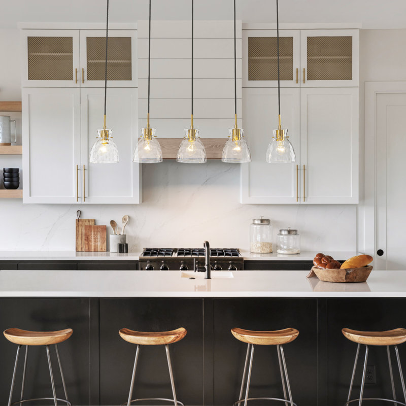 Luminaire suspendu pour cuisine 5 lumières