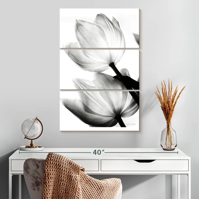 Harnek Translucent Tulips III, 32" H x 20" W