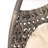 Chaise de patio en forme de cocon Wallis
