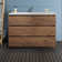 Lazzaro 48" Freestanding Modern Bathroom Vanity with Integrated Single Sink - Faucet Not Included