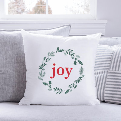 Christmas Sign - Throw Pillow Insert Included