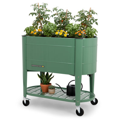 Lit de jardin surélevé avec pattes Permasteel