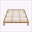 Lit plateforme en bois robuste et polyvalent pour un sommeil paisible