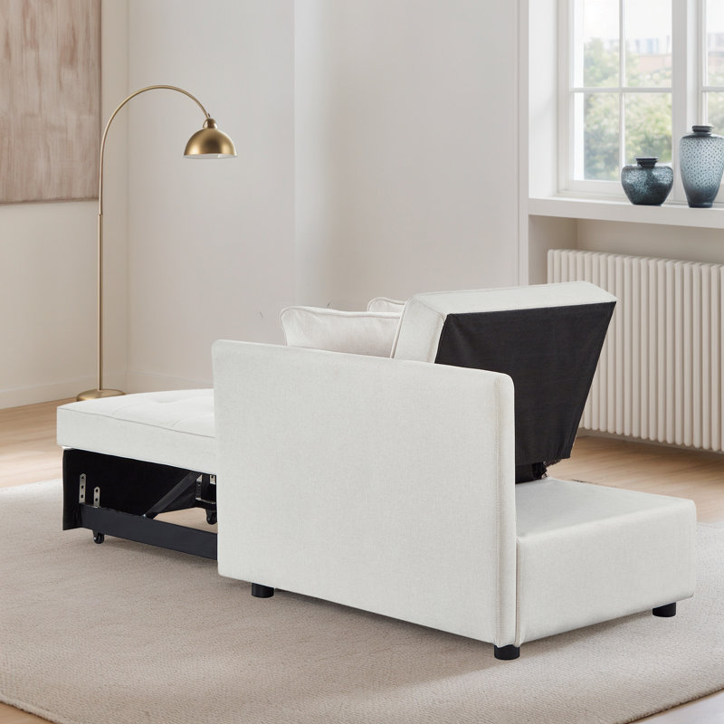 Fauteuil convertible 4 en 1, Beige