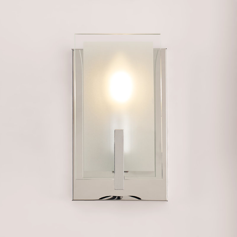 Syll 1 - Light Bath Sconce, Chrome, No