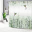 Rideau de salle de bain abstrait 72 po x 72 po Op Art