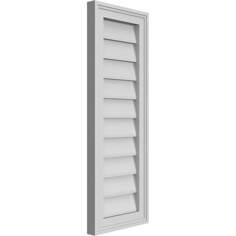 Cadre en brique, brun clair apprêté, H 32 po x l 12 po x P 1,5 po