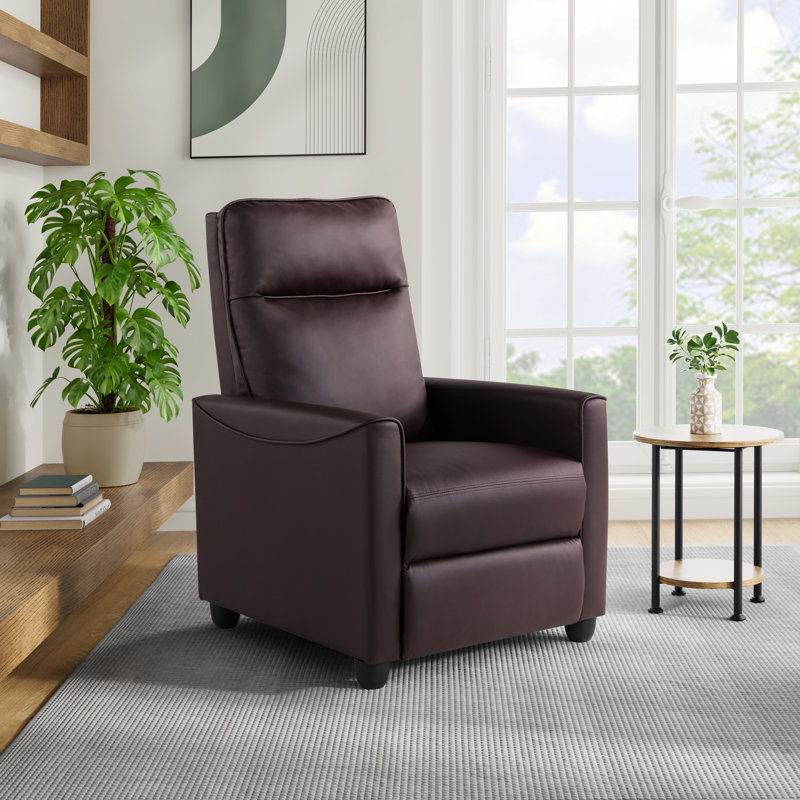 Washington Pushback Recliner Chocolate