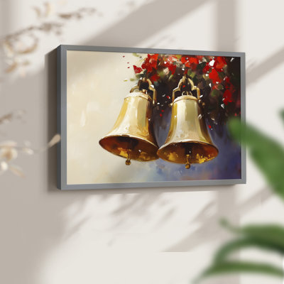 Art de Noël - CMxxiv - reproduction encadrée - réversible