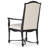 Ciao Bella Upholstered Back Arm Chair-46624507