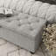 Banc de rangement en lin 48 po-348402881