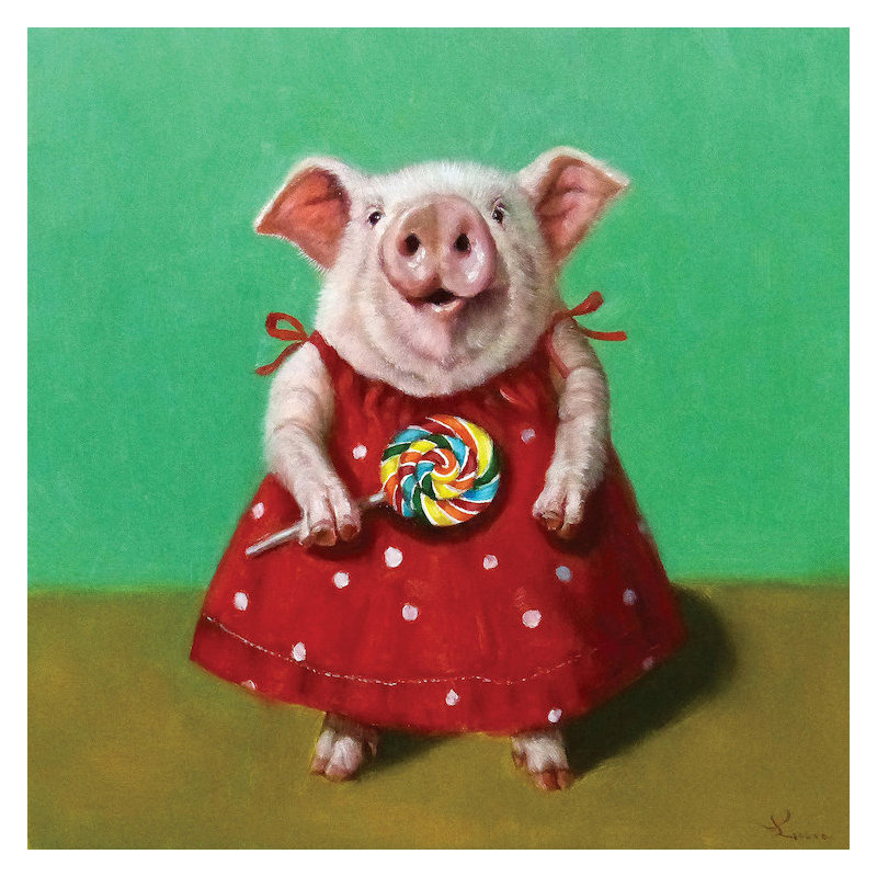 Lucia Heffernan - Wrapped Canvas Print, 45.72 cm H x 45.72 cm W x 1.91 cm D