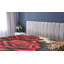 Drap-housse léopard Ambesonne_ Chatte rouge tourbillon de roses_Vermillon caramel beige-95976679