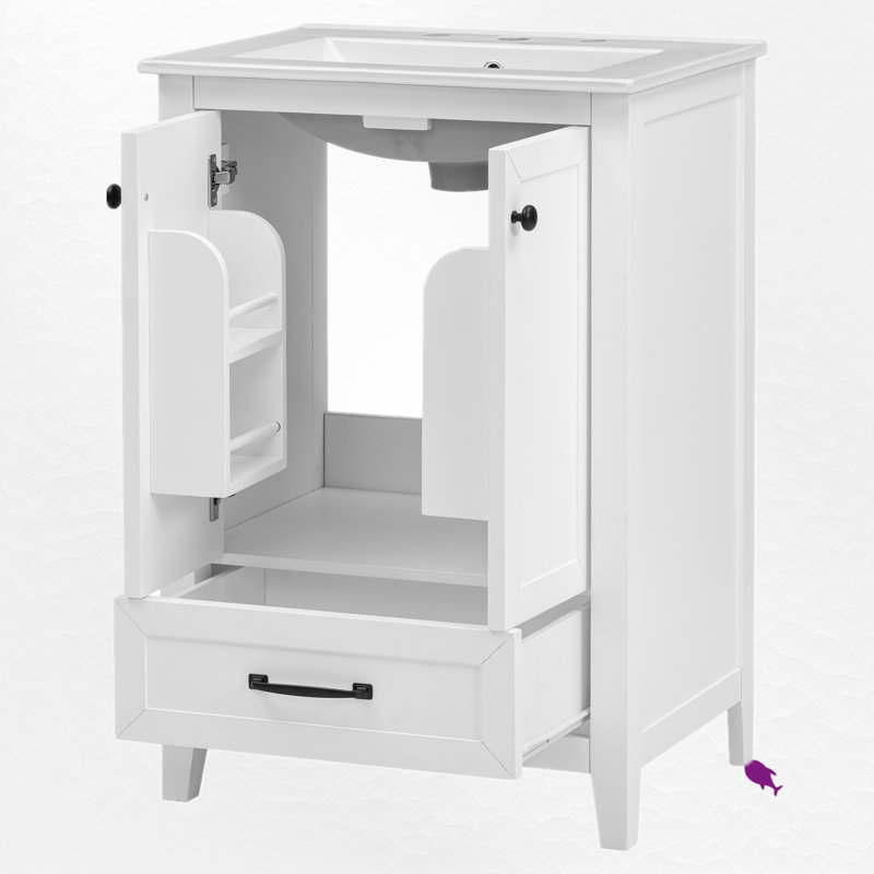 24" Single Bathroom Vanity Set