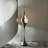 Silver Plastic Free Form Floor Lamps