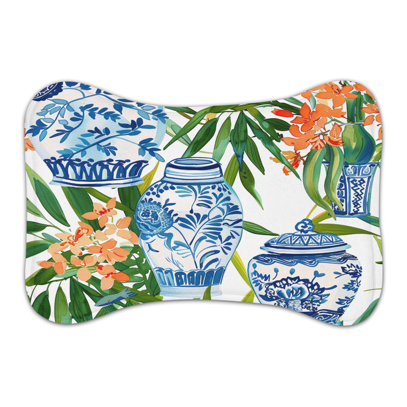 Bamboo Essence - Tapis d'alimentation en os 1 pièce, XL (18 po)