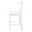Ensemble de 5 tables de bar en bois à hauteur de comptoir avec 4 chaises, gris-99821606-99821607