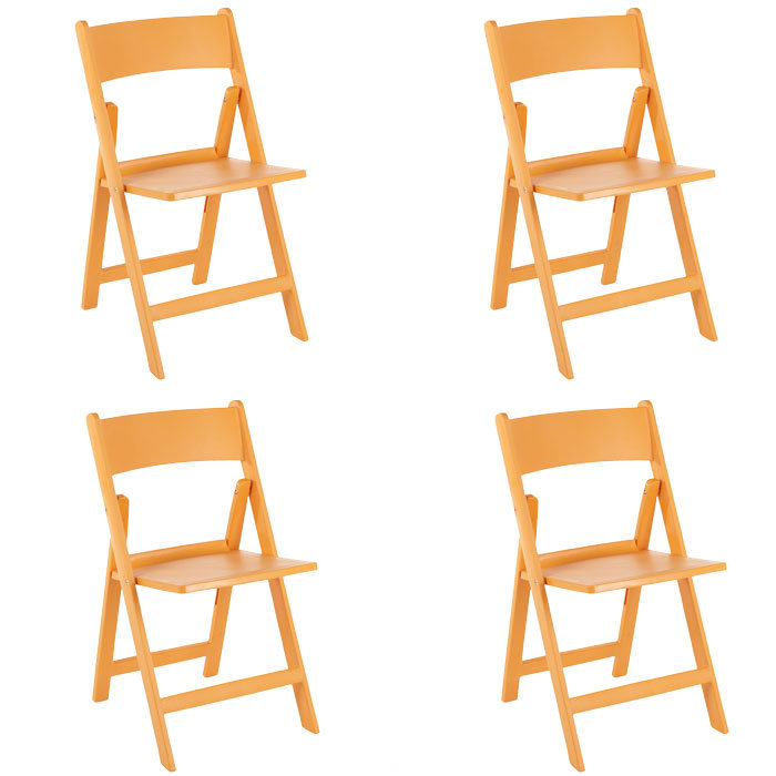 Chaise pliante Anfa, Orange