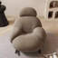 Chaise berçante moderne de style crème moderne-101005228