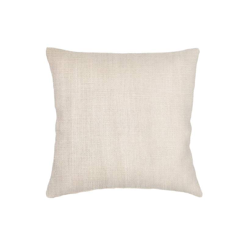 Linen Square Pillow Cover, Natural Beige