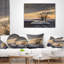Hiver qui sort des pages - Coussin imprimé paysage-89810682-89810681