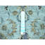 Tapis bleu en laine noué à la main 9 pi 10 po x 13 pi 9 po DC9E0C9BE4204AAEBF7CB7ADE09C04EB