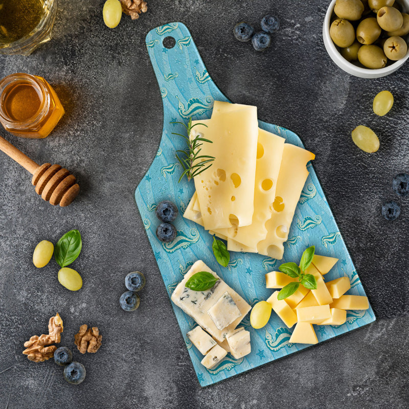 Planche à découper en verre trempé Ambesonne