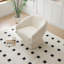 Chaise pivotante Boucle, structure en bois massif