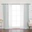 Paire de rideaux occultant et isolants avec œillets Adela-98192002-98269705