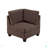 MODULAR SET - Chenille Fabric Sectional Sofa-1108893097