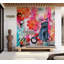 Murale Peel & Stick Art - Chat mixte Witchy-1628941665