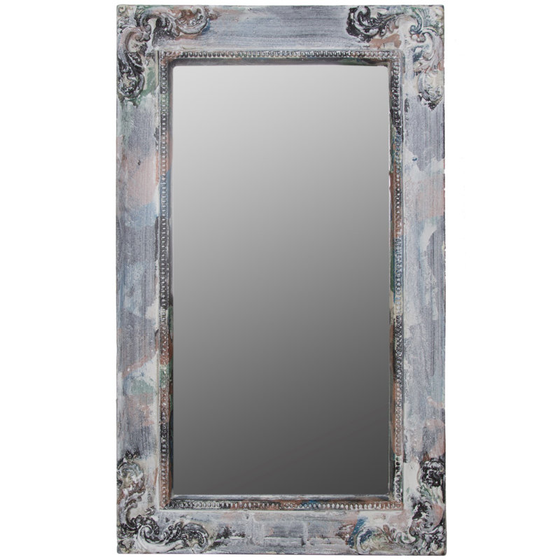 Ainsley Wood Flat Mirror
