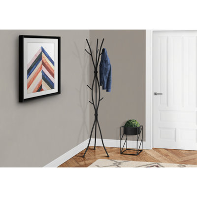 Portemanteau, portemanteau, autoportant, vestibule, chambre à coucher en métal
