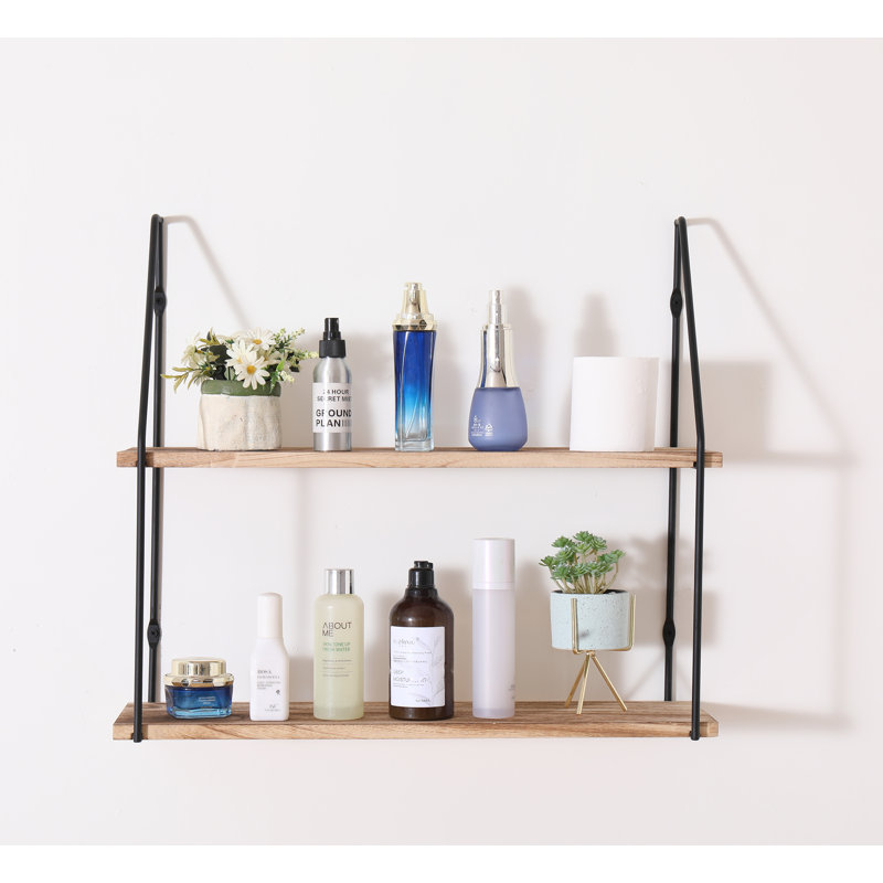 Hoko 2 Piece Tiered Shelf with Adjustable Shelves
