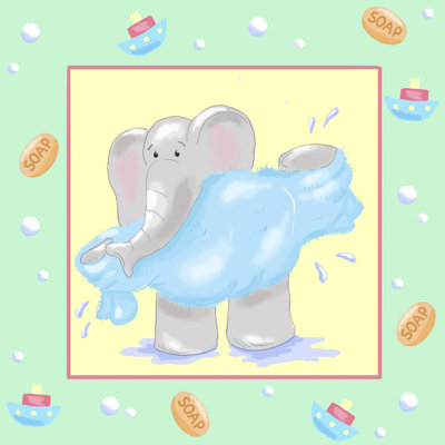 Baignoire bébé éléphant IV