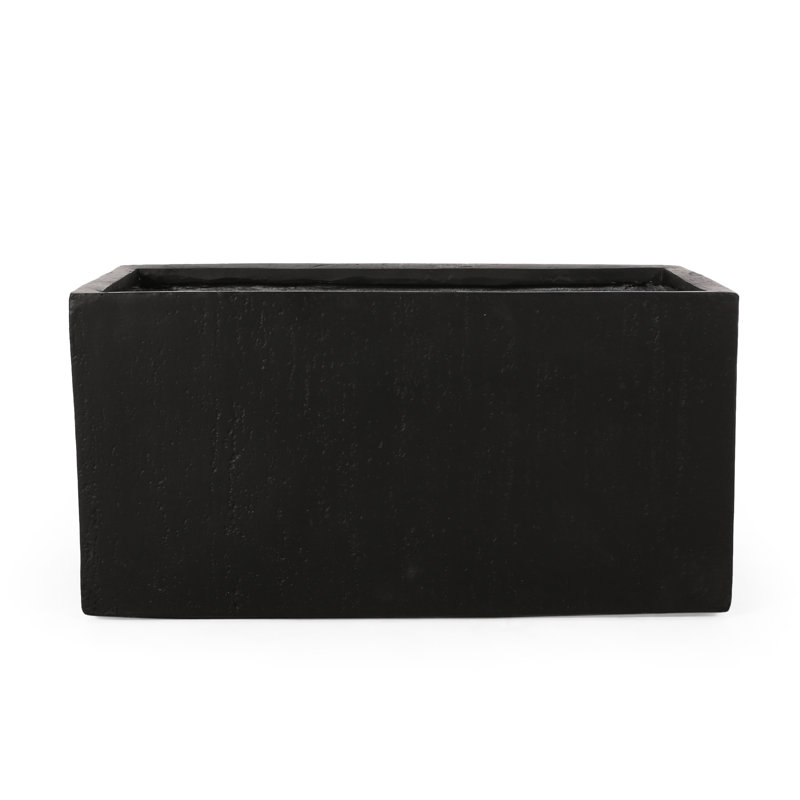 Jardinière rectangulaire en oxyde de magnésium - l 30,45 po x P 15,91 po x H 16 po