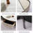 Simple oval microcrystalline stone coffee table