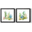 Cactus Vignette I - ensemble de 2 reproductions de cadres photo-61457995-61457996
