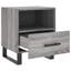 Aanyla 40cm W Iron Bedside Table-470830121