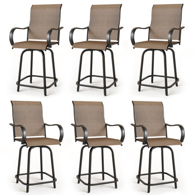 Bhairavi 27" Patio Bar Stool