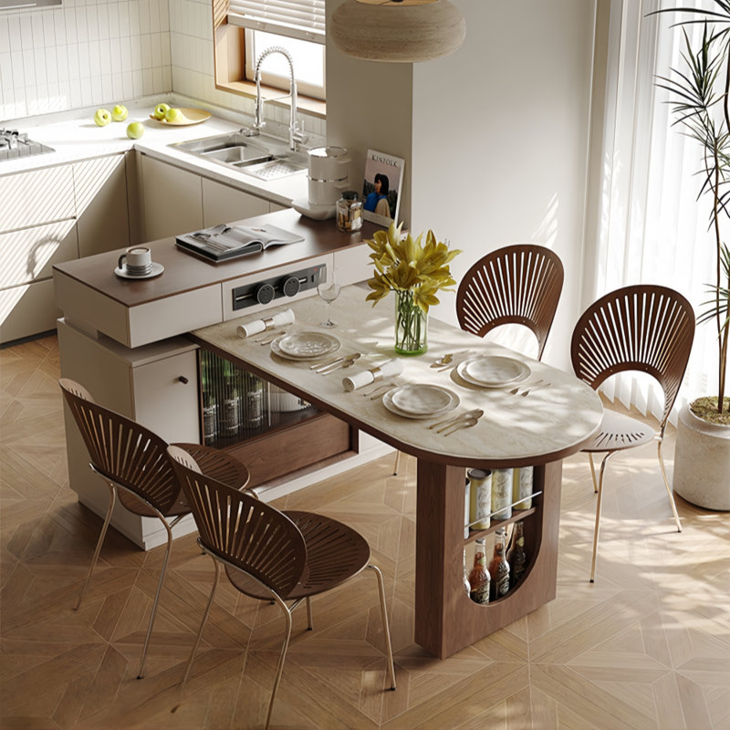 French Light Luxury Design Dining Table