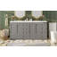 Meuble-lavabo autoportant de 72 po de style Shaker avec lavabo en céramique-1762830027
