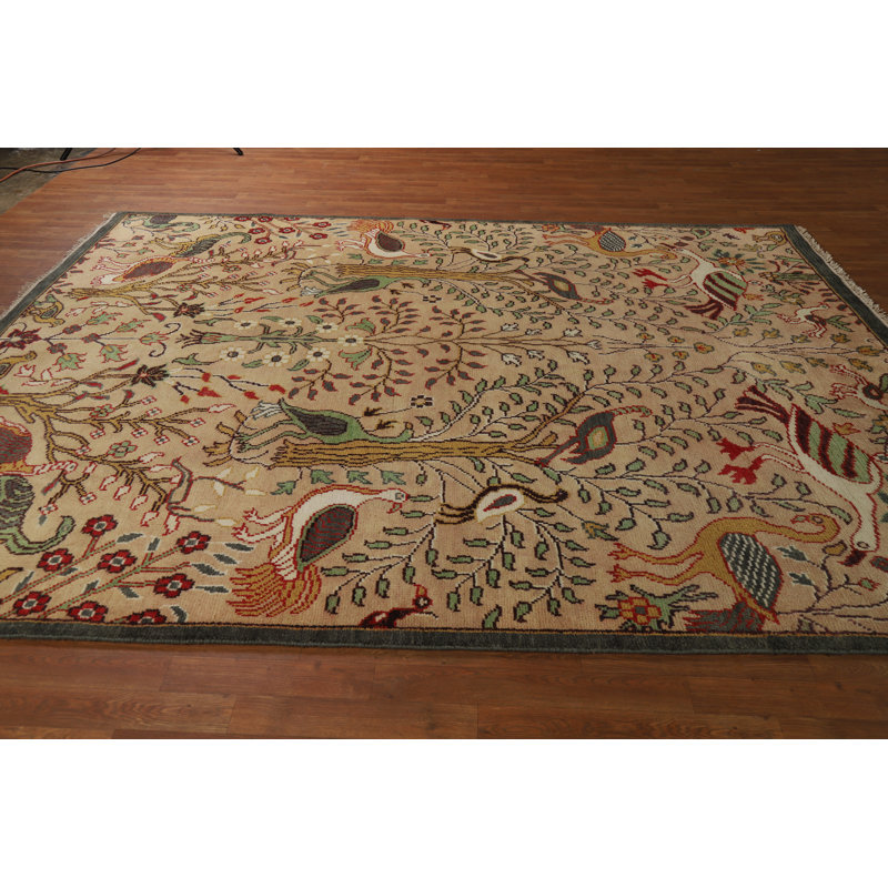 Tapis oriental à motif animalier Ziegler