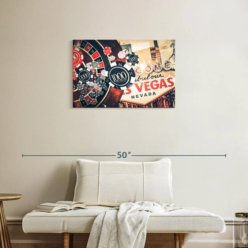 Kavia Las Vegas Roulette, H 20 po x l 30 po