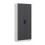 Meuble de couloir moderne de couleur anthracite 35,4 po x 82,7 po x 13,8 po | 100% panneau de particules enduit de mélamine, épaisseur: 0,7 pouce | Solution de rangement élégante pour le vestibule et le couloir, design durable et élégant-102346794