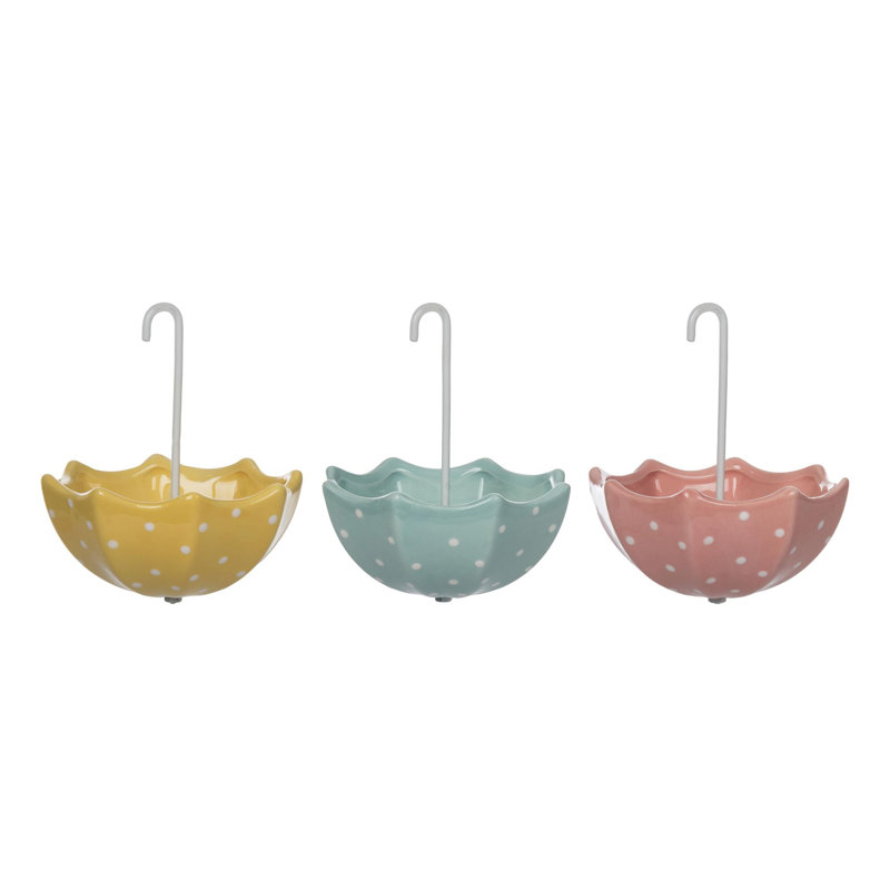  Ensemble de 3 pots à fleurs en céramique pour le printemps