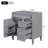 Bathroom Vanity Without Sink (Gray)