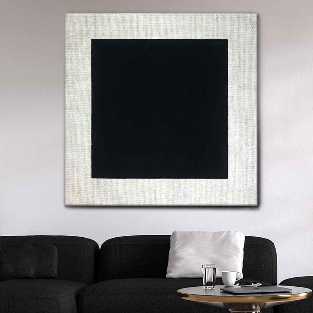 Leinwandbild Black Square von Kazimir Malevic